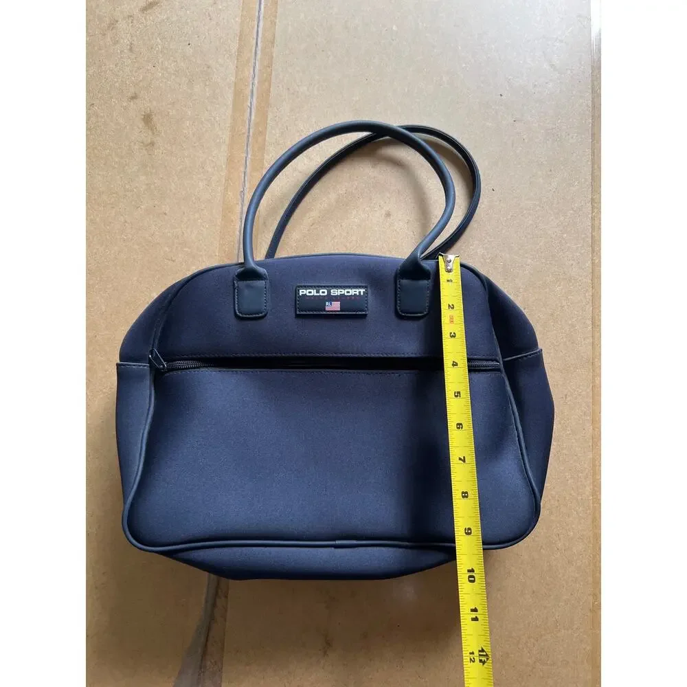 Vintage Polo Sport Ralph Lauren Navy Shoulder Messenger Bag
